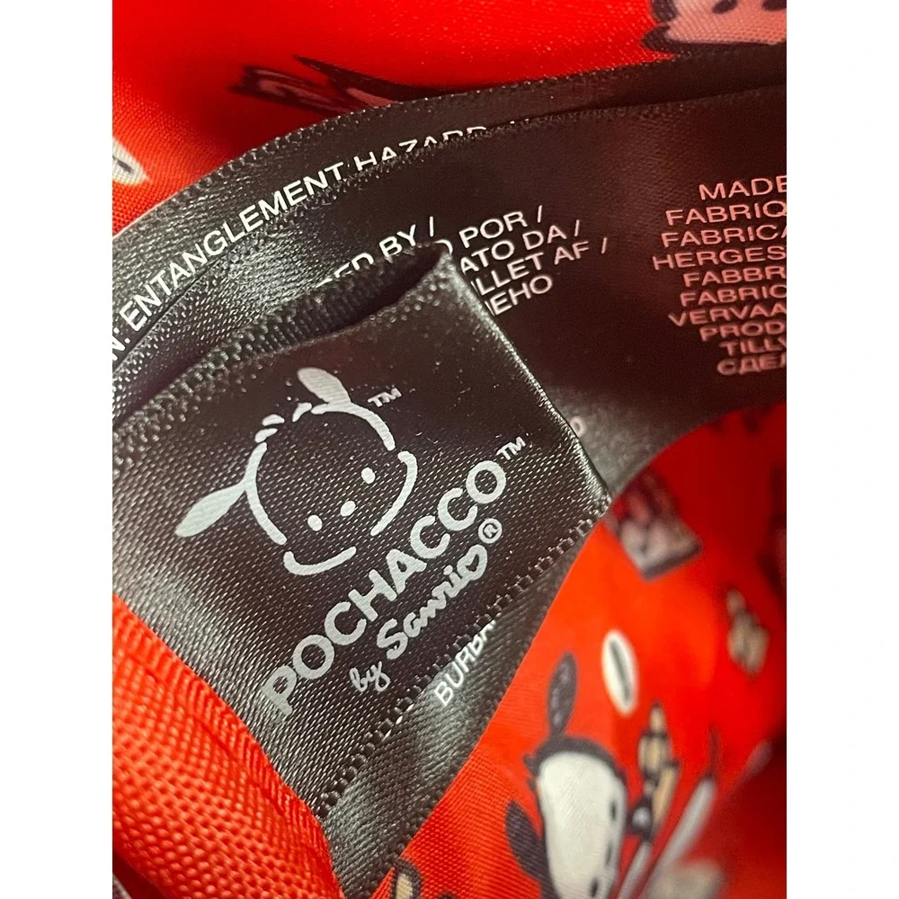 Loungefly Sanrio Pochacco Red Backpack Black Exclusive BoxLunch Hello Kitty Bag